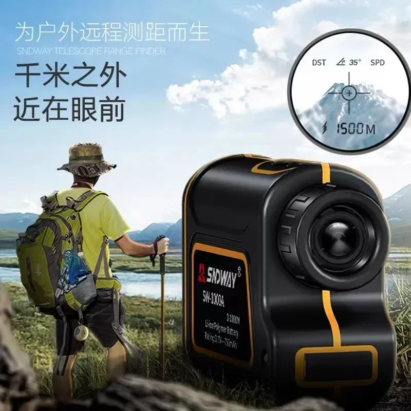 Rangefinder Laser Golf - Telescópio Medidor de Distância a Laser