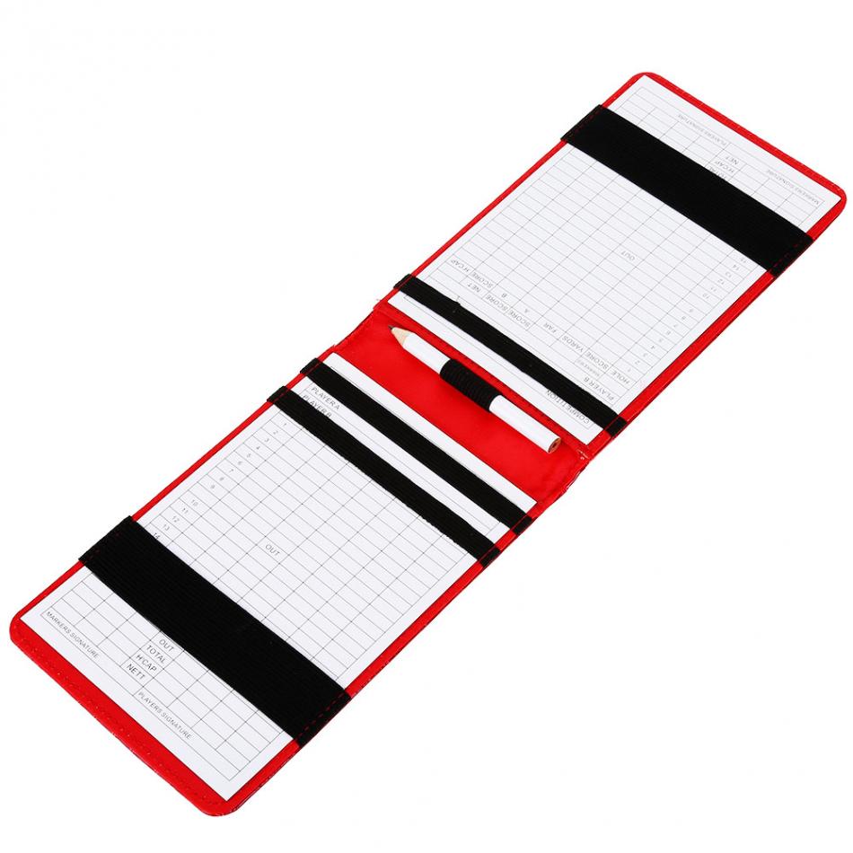 CRESTGOLF PU Leather Scorecard - Golf Scorecard Holder avaliação e preço