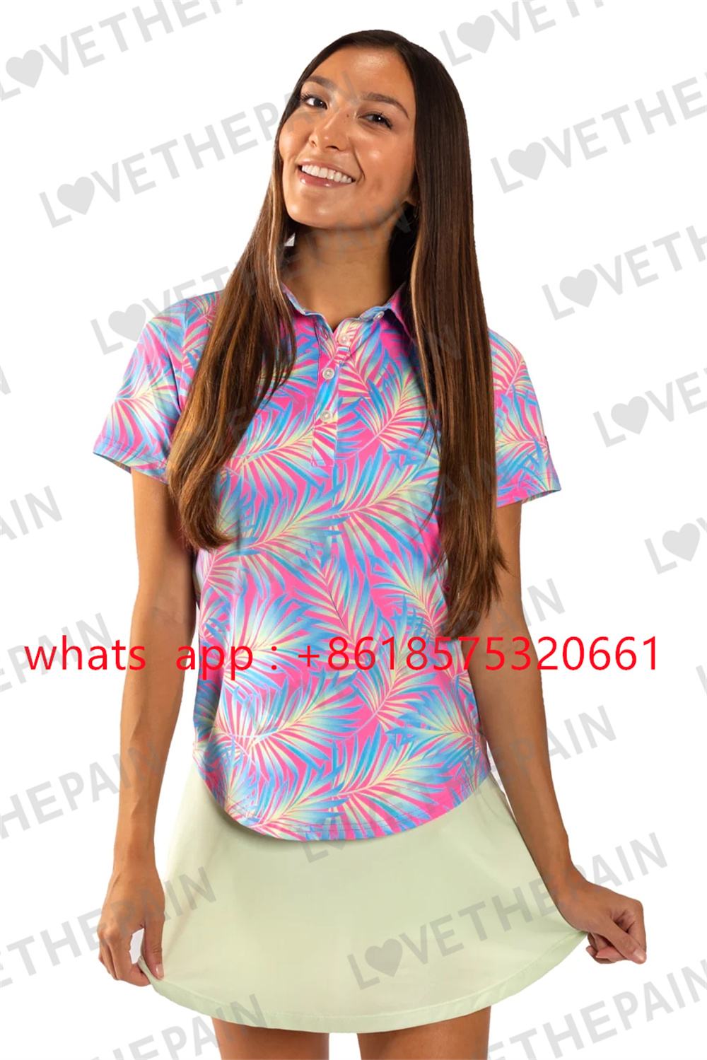 Polo de golfe feminino, camise - Golf Equipment Women avaliação e preço
